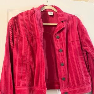 Cabi Pink Corduroy Jacket